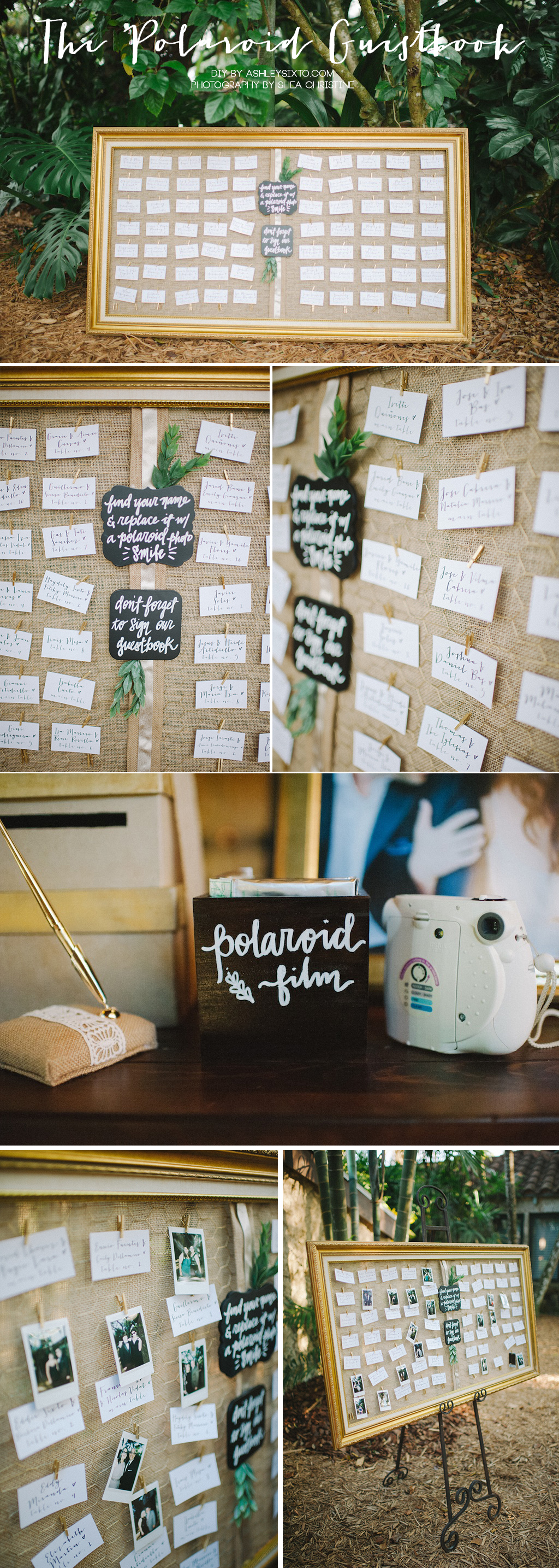 Details_The Polaroid Guestbook