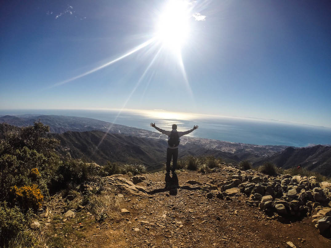 AshleySixto.com GoPro Cruz de Juanar Hiking Marbella, Spain